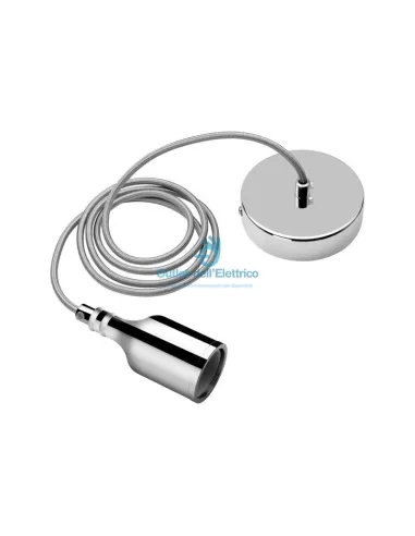 Wiva 31501148 Pendentif en métal cloche ancienne e27 a